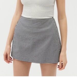 Urban outfitters checkered skirt